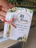 Segnaposto personalizzato con profumino Brillantéa per evento