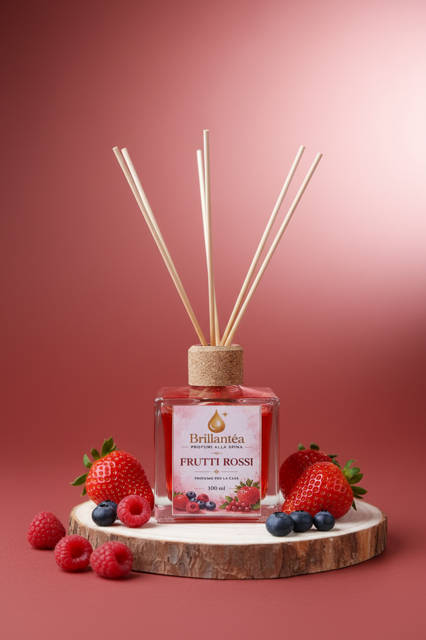 PROFUMO AMBIENTE MIKADO FRUTTI ROSSI